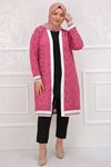 23024 Large Size Perforated Airobin Jacket - Dried rose