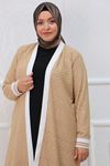 23024 Large Size Perforated Airobin Jacket - Mink