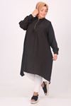 28027 Large Size Miracle Tunic - Black