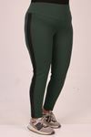 29504 Large Size Scuba Tights with Side Waterport-Emerald